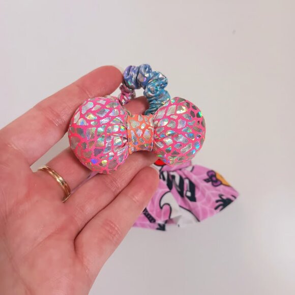 Hello Kitty Sanrio Ghost Handmade Dress and Metallic Bow Labubu Outfit - Picture 5 of 6